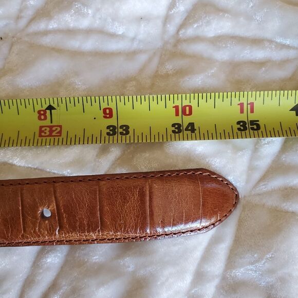 VALERIE STEVENS Genuine Leather‎ Vynil Lined  Size Medium Brown main image 7